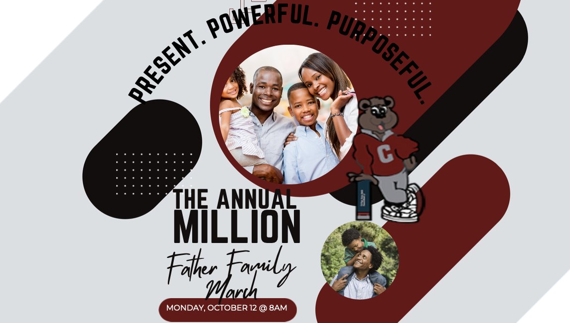 Million Father Family March Flyer